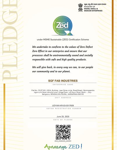 Certification Document